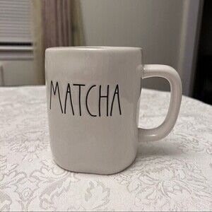 NWOT Rae Dunn, Matcha Coffee, Tea,‎ Mug, Size OS, Cream